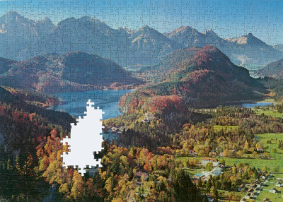 Ravensburger 62554037 49,7 x 69,7 cm, 1000 pieces, 2015