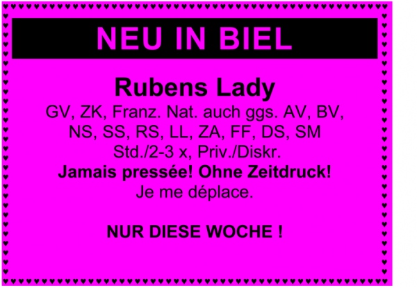 Neu in Biel Plakat f&amp;uuml;r lokal - int, Biel/Bienne (CH), 59,4 x 84,1 cm, 2007